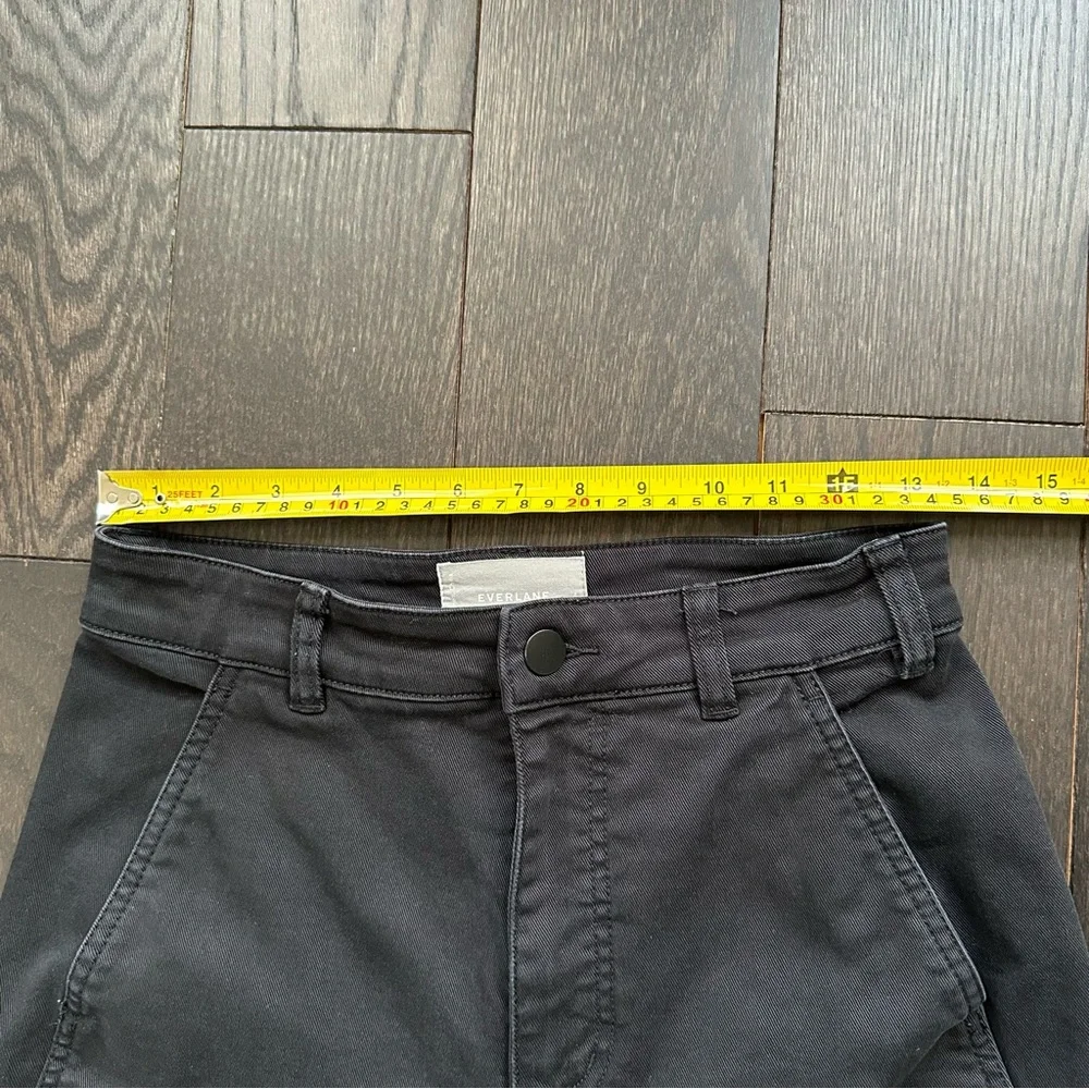 Everlane The Utility Barrel Pant in Black - Size 4 - Picture 12 of 16